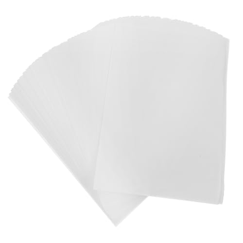 HOODANCOS 200 Stück Anzuchtpapier für Soilless Cultivation Feuchtigkeitsbewahrend Schadstofffrei für Keimlinge und Gemüsepflanzung im Garten und Anzuchtplatten von HOODANCOS