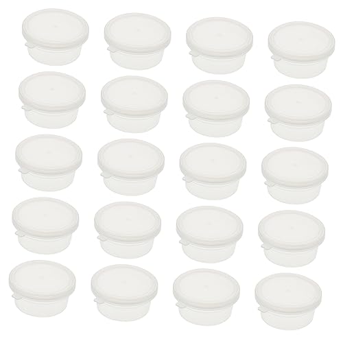 HOODANCOS 20stücke Kunststoff Aufbewahrungsbox Transparent Mit Deckel Für Plastilin Sparsam Im Design Und Einfach Zu Lagern Für Aufbewahrung Und Organisation von HOODANCOS