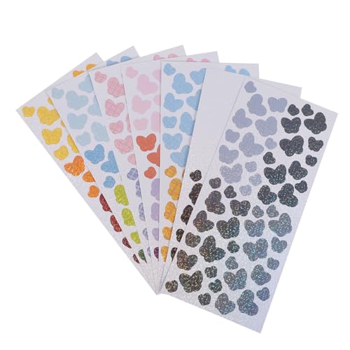 HOODANCOS 21blätter Schmetterlings-förmige Scrapbook Sticker Für DIY Handbücher Bunte Selbstklebende Aufkleber Für Kreative Tagebuchgestaltung Und Dekoration Inklusive Hübscher Muster von HOODANCOS