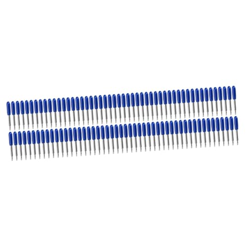 HOODANCOS 250 STK Beschriftungsmesser Für Transferfolie Plotter-ersatzklingen Schneideplotter Vinyl-Plotter-schneidwerkzeug Aufkleberschneider Vinyl-Cutter-Nadel Wolfram Stahl Blue von HOODANCOS