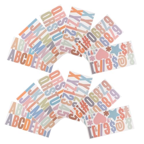 HOODANCOS 2Sätze Selbstklebende Aufkleber Wasserfeste Dekorationssticker für Briefkasten und Bulletin für DIY Projekte und Klassenzimmergestaltung HOODANCOS 2Sätze Selbstklebende Aufkleber Wasserfeste Dekorationssticker für Briefkasten und Bulletin für DIY Projekte und Klassenzimmergestaltung von HOODANCOS