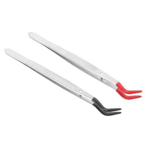 HOODANCOS 2St Stempel Pinzette Münzpinzette Bastelpinzette Foto Pinzette Clip Briefmarken Pinzette schmuckherstellung schmuck Machen Tweezers für falsche Wimpern Münzzange Kleber HOODANCOS 2St Stempel Pinzette Münzpinzette Bastelpinzette Foto Pinzette Clip Briefmarken Pinzette schmuckherstellung schmuck Machen Tweezers für falsche Wimpern Münzzange Kleber von HOODANCOS