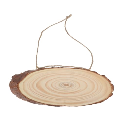 HOODANCOS 2Stücke DIY Ovale Holzscheiben Unbehandelte Natürliche Holzplatten Breit für Kreative Deko für Tür und Wandgestaltung HOODANCOS 2Stücke DIY Ovale Holzscheiben Unbehandelte Natürliche Holzplatten Breit für Kreative Deko für Tür und Wandgestaltung von HOODANCOS