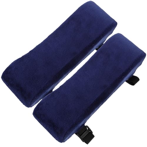 HOODANCOS 2Stücke Ergonomische Armlehnenpolster für Gaming Stühle Gepolsterte Kissen für Büro und Heimstühle Komfortable Unterstützung für Ellenbogen und Arme Hochwertiges Memory Foam HOODANCOS 2Stücke Ergonomische Armlehnenpolster für Gaming Stühle Gepolsterte Kissen für Büro und Heimstühle Komfortable Unterstützung für Ellenbogen und Arme Hochwertiges Memory Foam von HOODANCOS