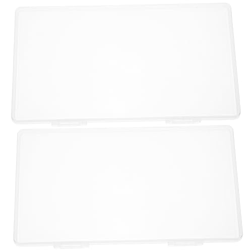 HOODANCOS 2Stücke Maniküre Aufbewahrungsbox Transparente Schmuck Organizer für Nägel Perlen und Nail Art Zubehör Platzsparend und Praktisch für Reisen HOODANCOS 2Stücke Maniküre Aufbewahrungsbox Transparente Schmuck Organizer für Nägel Perlen und Nail Art Zubehör Platzsparend und Praktisch für Reisen von HOODANCOS