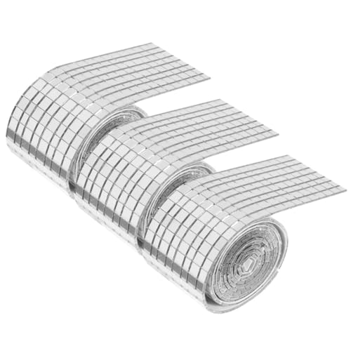 HOODANCOS 3 Rollen Selbstklebende Fliesenaufkleber Spiegel Mosaik Wanddekor Ablösbar ohne Rückstände für Badezimmer Küche Wohnzimmer DIY Kreative Wandgestaltung HOODANCOS 3 Rollen Selbstklebende Fliesenaufkleber Spiegel Mosaik Wanddekor Ablösbar ohne Rückstände für Badezimmer Küche Wohnzimmer DIY Kreative Wandgestaltung von HOODANCOS