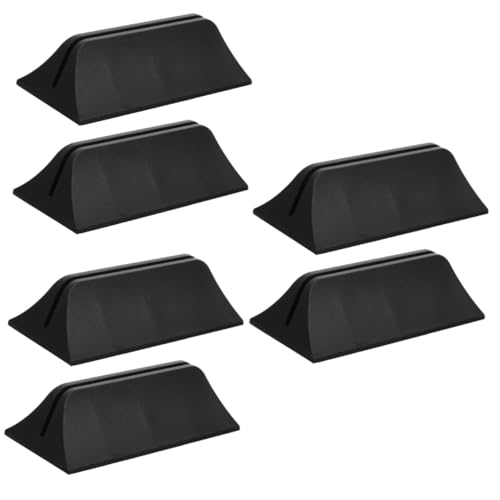 HOODANCOS 3 Sätze Desktop Mobile Clip Schreibtisch Schallwand Clip Sichtschutz-Clip Clips Klemmen Für Schreibtischteiler Trennwandklammern Für Den Schreibtisch Plastik Schwarz 2 Stücke * 3 von HOODANCOS