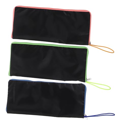 HOODANCOS 3 Stück Faltbare Regenschirm Tasche aus Wasserabweisendem Oxford Tragbarer Organizer für Nasse Regenschirme Kamera und Becher Aufbewahrung Waschbar Kompakt für Reise und Outdoor von HOODANCOS