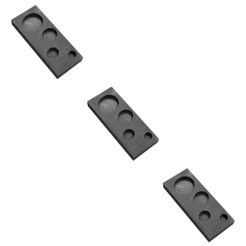 HOODANCOS 3 Stück Graphittiegel Herstellung Graphitform Graphitbarren Formguss Schmelzformen Werkzeug zum Schmelzen von Schmelzform aus Metall Gießform schmelzen Gussform Schwarz HOODANCOS 3 Stück Graphittiegel Herstellung Graphitform Graphitbarren Formguss Schmelzformen Werkzeug zum Schmelzen von Schmelzform aus Metall Gießform schmelzen Gussform Schwarz von HOODANCOS