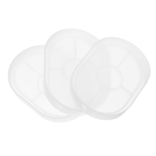 HOODANCOS 3 Stück Teiliges Ovales Silikonform für Epoxidharz Untersetzer und Tabletts Verstärkte Ränder Vielseitig Einsetzbar für Diy Schmuck Trinket Tray Einfache Entformung Kompatibel mit HOODANCOS 3 Stück Teiliges Ovales Silikonform für Epoxidharz Untersetzer und Tabletts Verstärkte Ränder Vielseitig Einsetzbar für Diy Schmuck Trinket Tray Einfache Entformung Kompatibel mit von HOODANCOS
