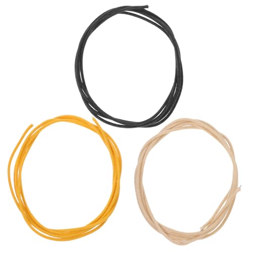 HOODANCOS 3 Stück Teiliges Pickup Kabel Hochpräzise Zuverlässige Verbindung Langlebige Elektrische Gitarren Leitungen Geeignet für Musiker Leicht und Tragbar Verbessert Klangqualität von HOODANCOS