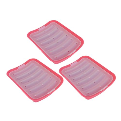 HOODANCOS 3 Stück Teiliges Silikon Wurstform für DIY Hot Dog und Wurstherstellung Hitzebeständige Flexible Backform mit Antihaftbeschichtung Vielseitig für Snacks Pudding und Kuchen Geeignet HOODANCOS 3 Stück Teiliges Silikon Wurstform für DIY Hot Dog und Wurstherstellung Hitzebeständige Flexible Backform mit Antihaftbeschichtung Vielseitig für Snacks Pudding und Kuchen Geeignet von HOODANCOS