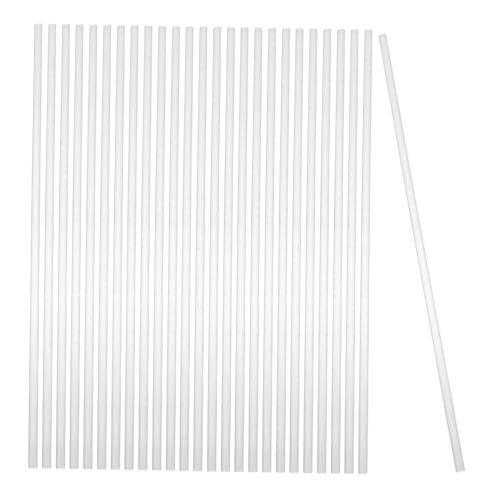 HOODANCOS 30 Stück Acryldübel 6 Mm X 12 Zoll Runde Kunststoffdübel Für DIY Projekte – Runde Stäbe Für Handarbeitsprojekte – Ideal Für Tortenaufsätze Und Bastelarbeiten HOODANCOS 30 Stück Acryldübel 6 Mm X 12 Zoll Runde Kunststoffdübel Für DIY Projekte – Runde Stäbe Für Handarbeitsprojekte – Ideal Für Tortenaufsätze Und Bastelarbeiten von HOODANCOS