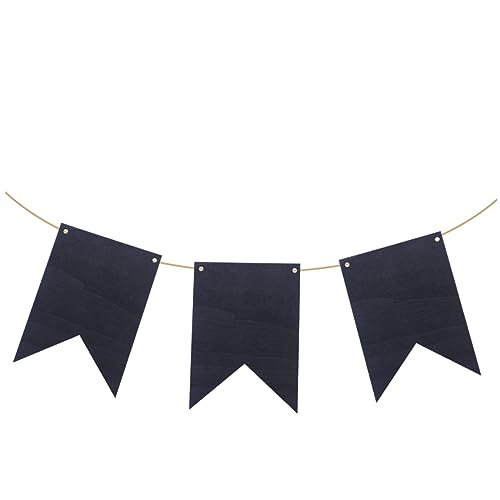 HOODANCOS 32 Stück Teiliges Beschreibbare Schwarze Papiergirlande mit Kreide DIY Wimpelkette in Dovetail Form Wiederverwendbare Party und Klassenzimmerdeko Kreide HOODANCOS 32 Stück Teiliges Beschreibbare Schwarze Papiergirlande mit Kreide DIY Wimpelkette in Dovetail Form Wiederverwendbare Party und Klassenzimmerdeko Kreide von HOODANCOS