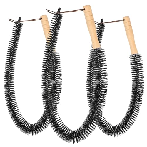 HOODANCOS 3Stücke Heizkörperbürsten Mehrzweck Staubwedelbürsten zur Effektiven von Trocknern und Schwer Zugänglichen Stellen Flexibles Design für Optimale Staubentfernung von HOODANCOS
