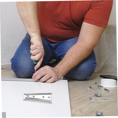 HOODANCOS 4 Paare Möbelverbinder Sofaverbindung aus Schwerem Metall Sofasegment klammern zur Festen Verbindung Einfache Montage Langlebige Möbelbefestigung für Wackelfreie Sofas von HOODANCOS
