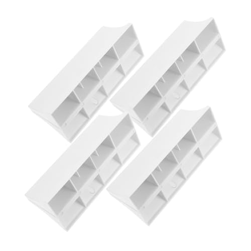 HOODANCOS Schreibtisch-trennwand-cliphalter 4-teilig Beweglicher Trennwandständer Schreibtisch-trennwand Arbeitsplattenklemme Für Schule/büro von HOODANCOS