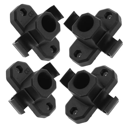HOODANCOS 4 Stück Faltbarer Tischbein Connector Robuste Möbelbein Befestigungsteile Langlebigem für DIY Projekte und Reparaturen Stabile Verbindung für Campingmöbel und Klapptische von HOODANCOS