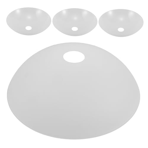 HOODANCOS 4 Stück PVC Lampenschirme Halbkreisform Leichtgewichtige Pendelleuchten Abdeckungen Modern Minimalistisch Für Wohnzimmer Schlafzimmer Ersatzdeckenlampenschirme HOODANCOS 4 Stück PVC Lampenschirme Halbkreisform Leichtgewichtige Pendelleuchten Abdeckungen Modern Minimalistisch Für Wohnzimmer Schlafzimmer Ersatzdeckenlampenschirme von HOODANCOS