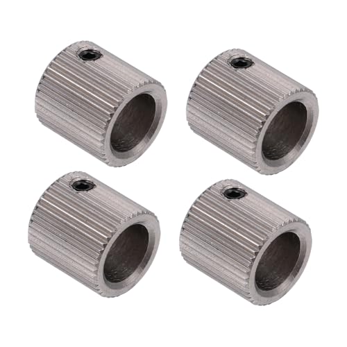 HOODANCOS 4 Stück Teiliges Edelstahl Antriebsritzel Extrusionsrad Innenloch Extruder Ersatzteil Robust Langlebig Druck Zubehör HOODANCOS 4 Stück Teiliges Edelstahl Antriebsritzel Extrusionsrad Innenloch Extruder Ersatzteil Robust Langlebig Druck Zubehör von HOODANCOS