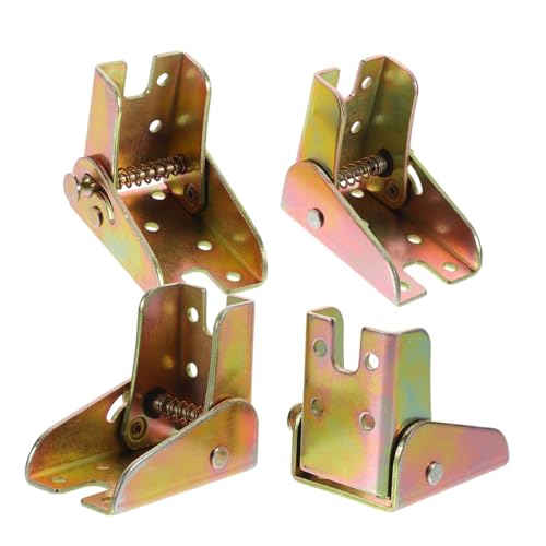 HOODANCOS 4 Stück Teiliges Selbstsicherndes Klappscharnier aus Stahl Klappbare Tisch Stuhlbeine Schwere Metallmöbelscharnier arretierung Platzsparende Möbelbeinhalterung für DIY tische und HOODANCOS 4 Stück Teiliges Selbstsicherndes Klappscharnier aus Stahl Klappbare Tisch Stuhlbeine Schwere Metallmöbelscharnier arretierung Platzsparende Möbelbeinhalterung für DIY tische und von HOODANCOS