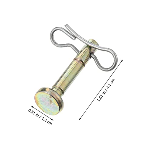 HOODANCOS 5 Sätze Teiliges Ersatzset Shear Pin und Klappsplinte für Schneefräsen Kompatibel mit Robuste Schneeschutzbolzen Tragbares Zubehör für Wintervorbereitung von HOODANCOS
