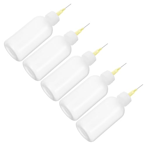 HOODANCOS 5 Stück Teiliges Quetschflaschen mit Feiner Nadelspitze für Keramikglasur Präziser Applikator für Tonkunst zum Bemalen Beschichten und Glasieren von Töpferarbeiten HOODANCOS 5 Stück Teiliges Quetschflaschen mit Feiner Nadelspitze für Keramikglasur Präziser Applikator für Tonkunst zum Bemalen Beschichten und Glasieren von Töpferarbeiten von HOODANCOS