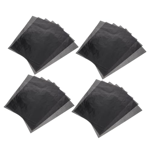 HOODANCOS 50 Blätter Graphit-transferpapier Leinwand Schreibmaschinen Klare Konturen Präzises Design Langlebiges Material von HOODANCOS