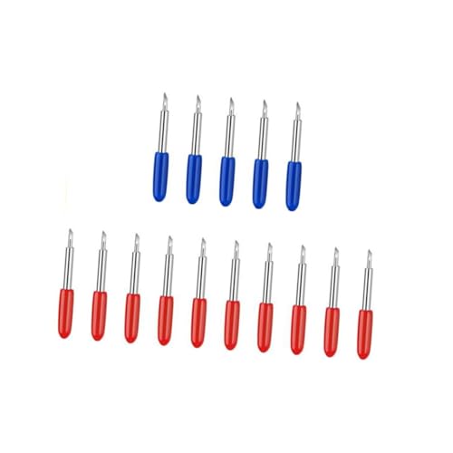 HOODANCOS 50 Stück 30 45 Schneidmesser Coole Schneidemaschine Beschriftungsschneidemaschine hohe Präzision ausstechplatte Schneidemesser Tungstenstahl Schneideplotter Gravurmesser von HOODANCOS