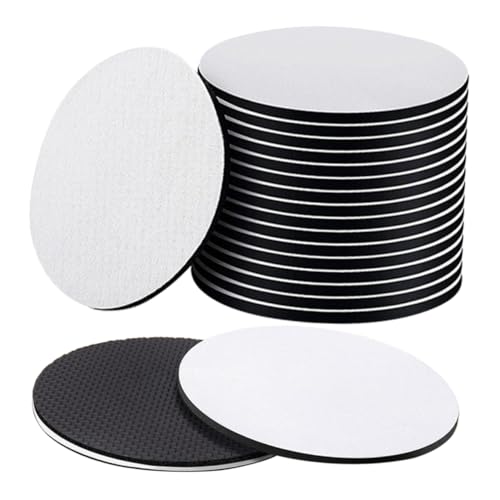 HOODANCOS 50 Stück Sublimations Untersetzer Sublimations Untersetzer Fürs Auto Sublimations Rohlinge Produkte Untersetzer Für Den Schreibtisch Untersetzer Für Auto Getränkehalter von HOODANCOS