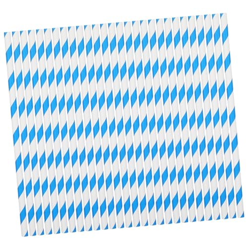 HOODANCOS 50 Stück Verbrauchsmaterial für Papierstifte Zuckermaiszapfen Zuckerwattebeutel mit Krawatten Kegeltüten für Süßigkeiten klein Süßigkeitenstöcke Halloween-Zuckerwattetüten Blau von HOODANCOS