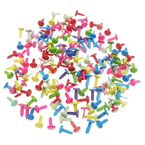 HOODANCOS 500stücke Mini Runde Brads Zwei-beinige Nägel Für Scrapbooking Basteln Und -projekte Für Junge Mädchen Und Kreative Handarbeiten HOODANCOS 500stücke Mini Runde Brads Zwei-beinige Nägel Für Scrapbooking Basteln Und -projekte Für Junge Mädchen Und Kreative Handarbeiten von HOODANCOS