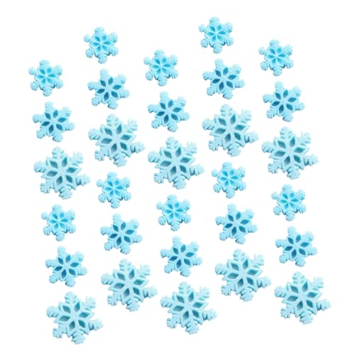 HOODANCOS 50stücke Resin Schneeflocken Ornament Für Weihnachtsdekoration Schneecharms Winterdeko Für Festliche Anlässe HOODANCOS 50stücke Resin Schneeflocken Ornament Für Weihnachtsdekoration Schneecharms Winterdeko Für Festliche Anlässe von HOODANCOS