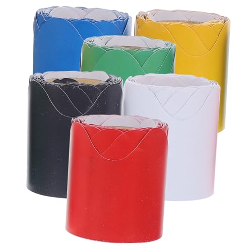 HOODANCOS 6 Rollen Bunte Pinnwand Bordüren Je Vielseitig Zuschneidbar Selbstklebend für Klassenzimmer Büro Tafel und Fensterdekoration Langlebige Dekorative Rahmenleisten in Farben HOODANCOS 6 Rollen Bunte Pinnwand Bordüren Je Vielseitig Zuschneidbar Selbstklebend für Klassenzimmer Büro Tafel und Fensterdekoration Langlebige Dekorative Rahmenleisten in Farben von HOODANCOS
