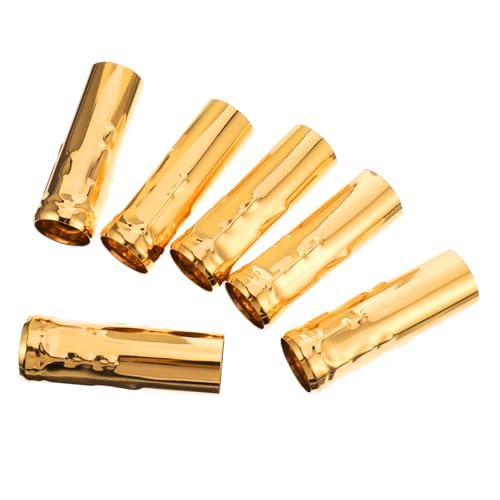 HOODANCOS 6 Stück Teiliges Kerzenfassung Abdeckungen mit Tropfen design Langlebige Lampenhülsen für Wasserkrystall kronleuchter Ersatz für Ältere Kronleuchter Wiederverwendbar und Dekorativ von HOODANCOS