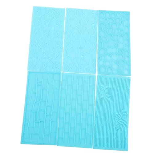 HOODANCOS 6 Stück Teiliges Präge und Texturmatte Kunststoff für Töpferarbeiten DIY Werkzeug für Keramik und Skulpturen Wiederverwendbar und Leicht zu Reinigen HOODANCOS 6 Stück Teiliges Präge und Texturmatte Kunststoff für Töpferarbeiten DIY Werkzeug für Keramik und Skulpturen Wiederverwendbar und Leicht zu Reinigen von HOODANCOS