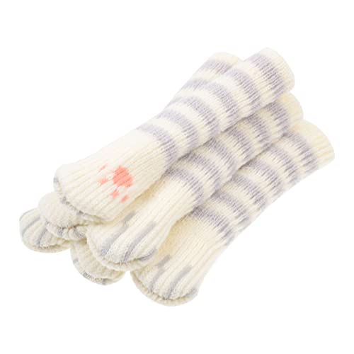 HOODANCOS 6 Stück Teiliges Türgriffschutz Niedlichem Katzenpfoten muster Doppellagig Gestrickt Verstärkt Rutschfest und Stoßsicher Geeignet Türgriffschutz und Türknaufschutz Gestreift HOODANCOS 6 Stück Teiliges Türgriffschutz Niedlichem Katzenpfoten muster Doppellagig Gestrickt Verstärkt Rutschfest und Stoßsicher Geeignet Türgriffschutz und Türknaufschutz Gestreift von HOODANCOS