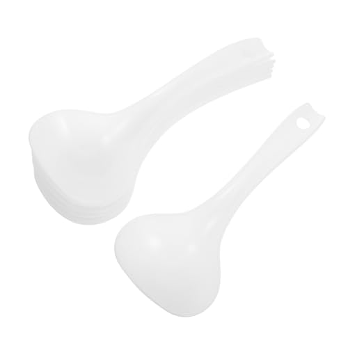 HOODANCOS 6 Stück Teiliges Wiederverwendbare Suppenkelle Ergonomisch Robust Vielseitig für Restaurant Kantine und Haushalt von HOODANCOS