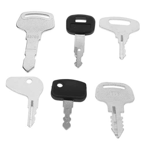 HOODANCOS 6 Stück Teiliges Zündschlüssel Traktoren Gabelstapler und Baumaschinen Kompatibel mit Mobilitäts Outdoor geräten Wie Radladern Baggern und Rasenmähern Vielseitig Einsetzbar HOODANCOS 6 Stück Teiliges Zündschlüssel Traktoren Gabelstapler und Baumaschinen Kompatibel mit Mobilitäts Outdoor geräten Wie Radladern Baggern und Rasenmähern Vielseitig Einsetzbar von HOODANCOS
