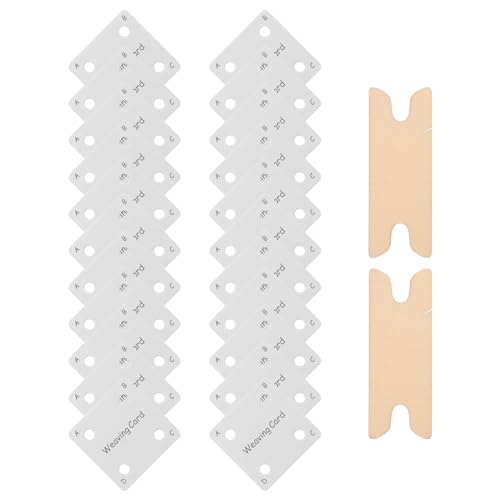 62 Teile Diy Weben Set Mit Holzbrett Karten Und Schiffchen – Kreatives Handwerk Für Alle Altersgruppen Perfekt Für Anfänger Und Fortgeschrittene von HOODANCOS