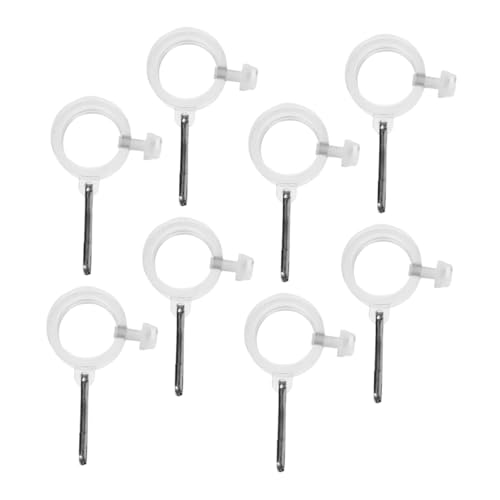 HOODANCOS 8 Stück Fahnenmast Haltering Fahnenmastringe Fahnenmast Clips Zum Halten Von Flaggen Clips Für Flaggen HOODANCOS 8 Stück Fahnenmast Haltering Fahnenmastringe Fahnenmast Clips Zum Halten Von Flaggen Clips Für Flaggen von HOODANCOS