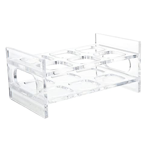 HOODANCOS Acryl Schnapsglashalter Transparent Getränkehalter Bar Cup Storage Organizer für Familienparty Ausstellung von HOODANCOS