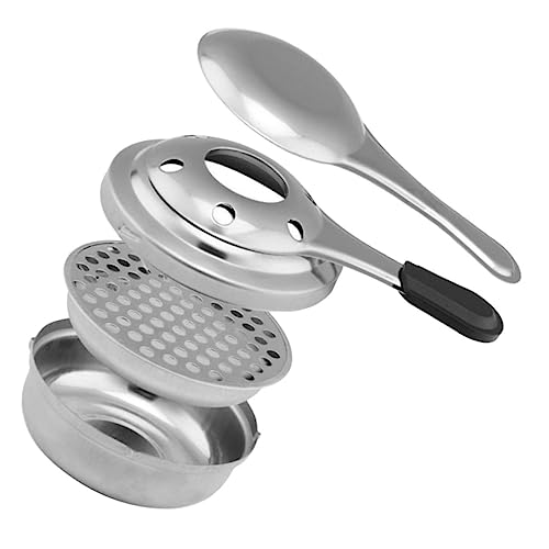 HOODANCOS Brennstoffbox mit Deckel Multifunktionale Brennstoffhalterung für Buffet und Mehr Hitzebeständig und Rostfrei für Teekochen und Fondue von HOODANCOS