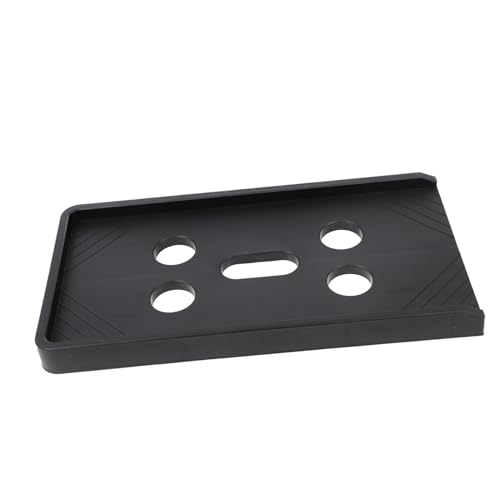 HOODANCOS Computer-Host-Halterung Vertikale rotierend Gestell Ergonomisch Stehen pc Halterung für Schreibtisch Server Rack CPU-Ständer aus Kunststoff bewegliche Host-Racks Plastik Black von HOODANCOS