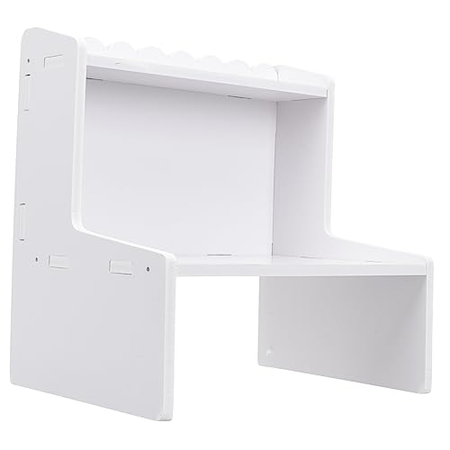 HOODANCOS Schreibtisch-Organizer Für Büro Und Zuhause Verstellbarer Aufbewahrungsregal Doppelschichtiger Desktop-ständer Für Kosmetik Und Alltagsgegenstände Und Platzsparend Für von HOODANCOS
