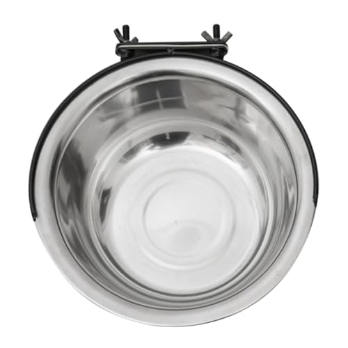 HOODANCOS Edelstahl Hundenapf Hängend Rostfrei Leicht Zu Reinigen Futternapf Für Hunde Und Katzen Für Käfige Und Reisen HOODANCOS Edelstahl Hundenapf Hängend Rostfrei Leicht Zu Reinigen Futternapf Für Hunde Und Katzen Für Käfige Und Reisen von HOODANCOS