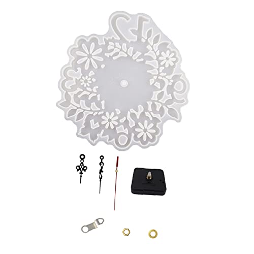 HOODANCOS Einzigartiges Design Bastelform Silikonform Mit Blumenuhr Für Personalisierte Dekorationen HOODANCOS Einzigartiges Design Bastelform Silikonform Mit Blumenuhr Für Personalisierte Dekorationen von HOODANCOS