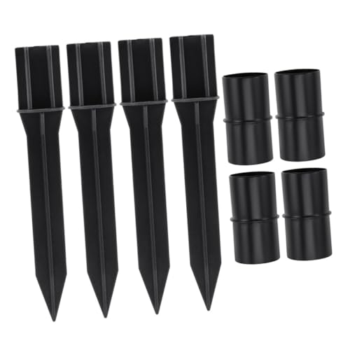 HOODANCOS Ersatz Solarlampen Erdspieße aus Robustem PP Kunststoff Steckpfähle und Verbindungsstücke Wetterfest und Langlebig Geeignet für Landschaftsbeleuchtung und Gartenbeleuchtung Außen von HOODANCOS