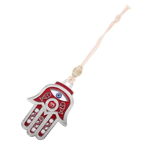 HOODANCOS Evil Eye Hängedekoration Handanhänger mit Hamsa Design Schützender Taschenschmuck für Wand Auto Fenster Langlebig HOODANCOS Evil Eye Hängedekoration Handanhänger mit Hamsa Design Schützender Taschenschmuck für Wand Auto Fenster Langlebig von HOODANCOS