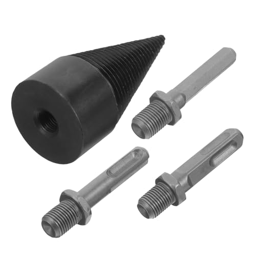 HOODANCOS Firewood Drill Bit Holzspalter Bohrer Hochhärte Splitter für Elektrowerkzeug Brennholzspaltwerkzeug Robust Langlebig Effizient für Heimwerker und Profis HOODANCOS Firewood Drill Bit Holzspalter Bohrer Hochhärte Splitter für Elektrowerkzeug Brennholzspaltwerkzeug Robust Langlebig Effizient für Heimwerker und Profis von HOODANCOS
